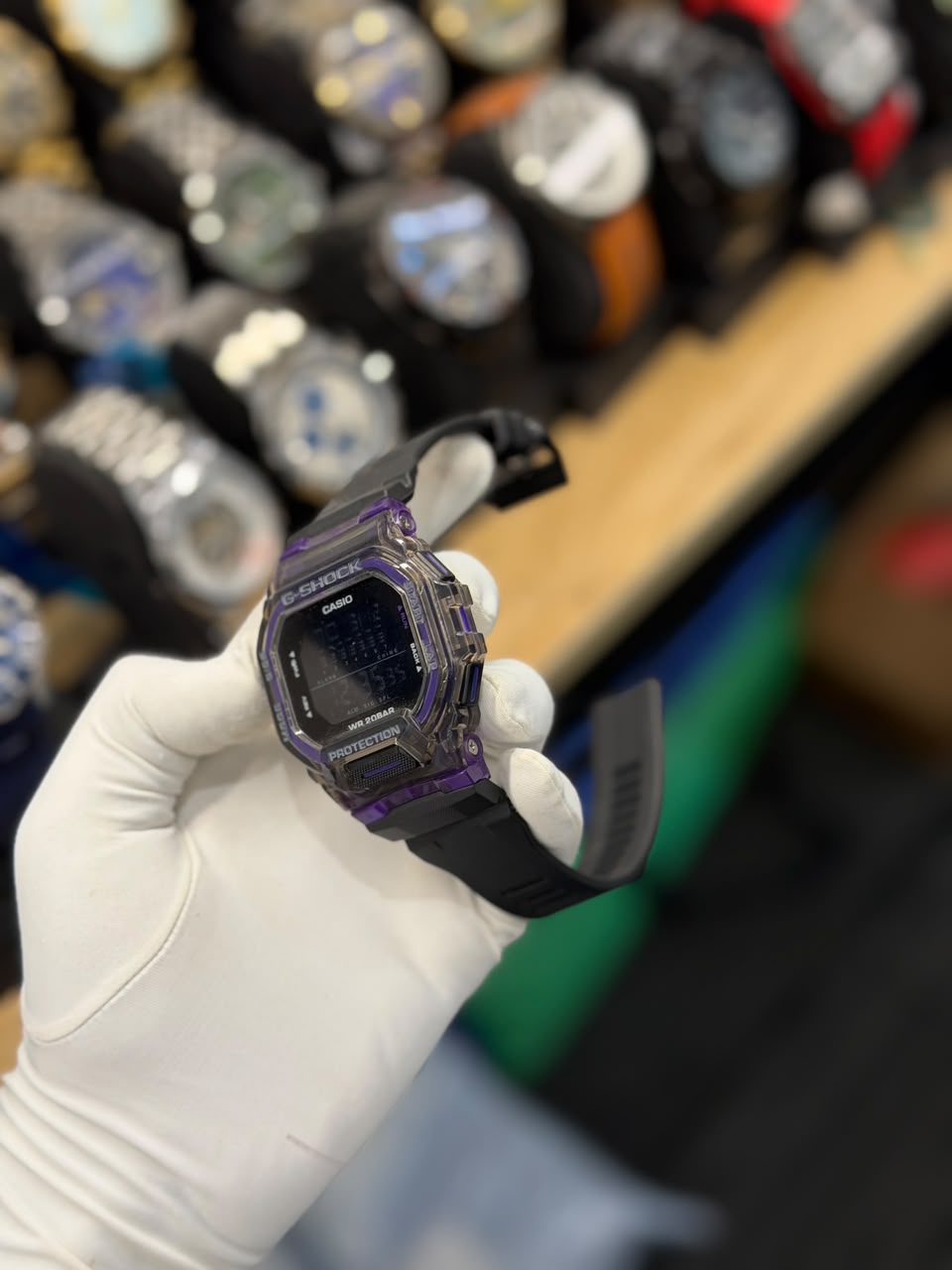 Transparent  Digital Sports Watch