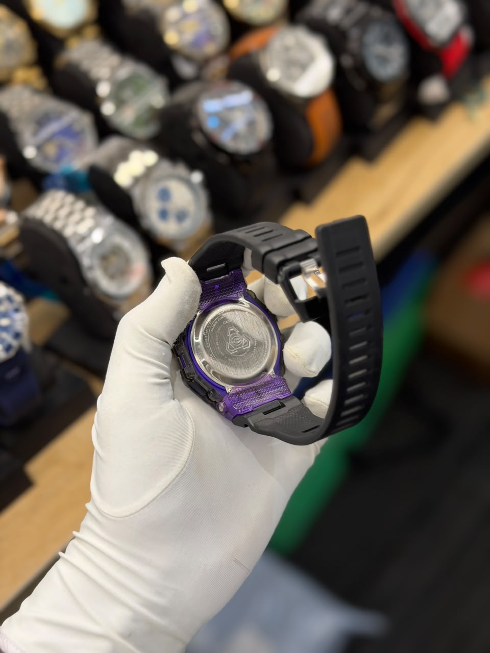 Transparent  Digital Sports Watch