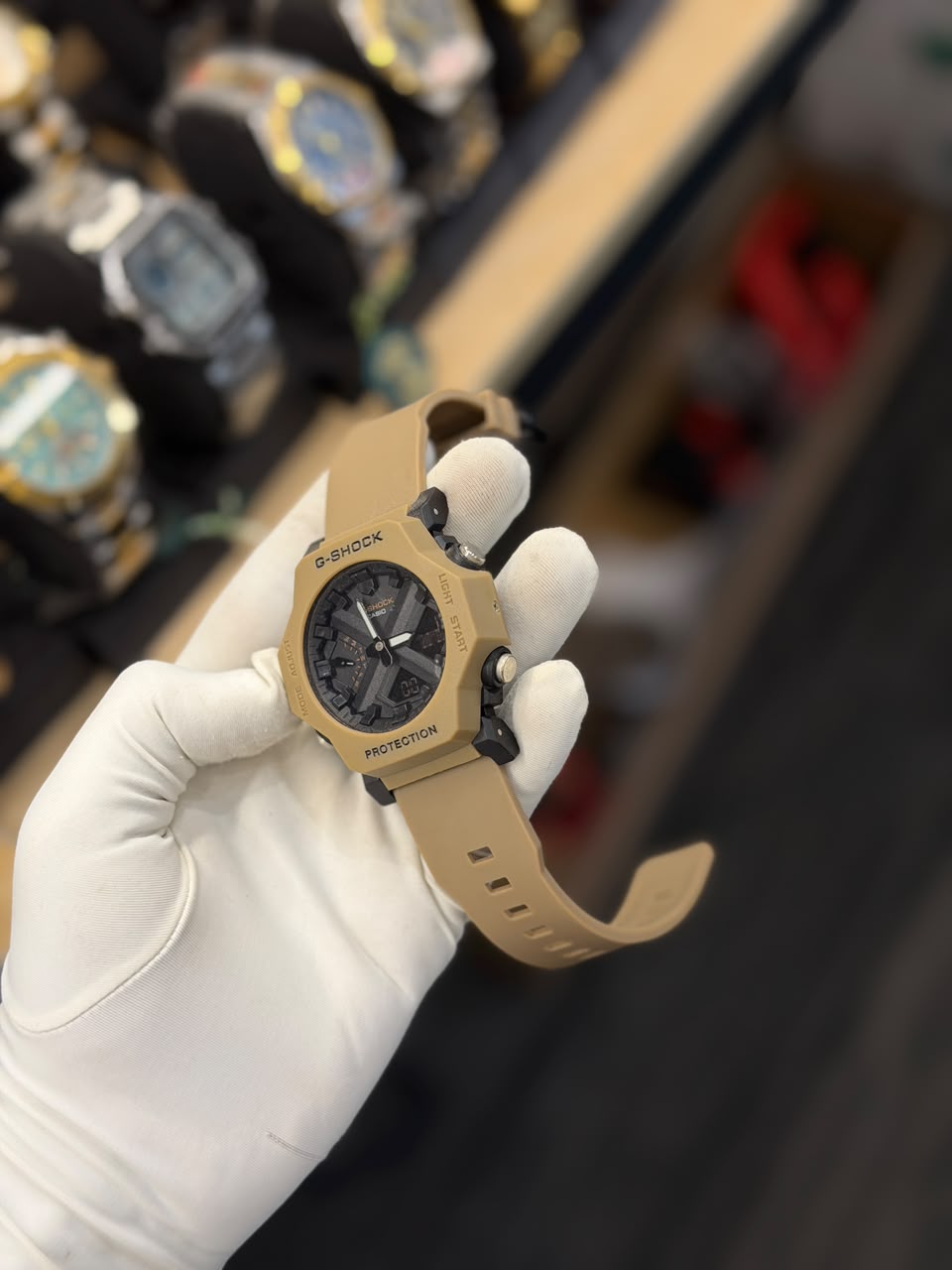 Rugged Analog-Digital Sports Watch