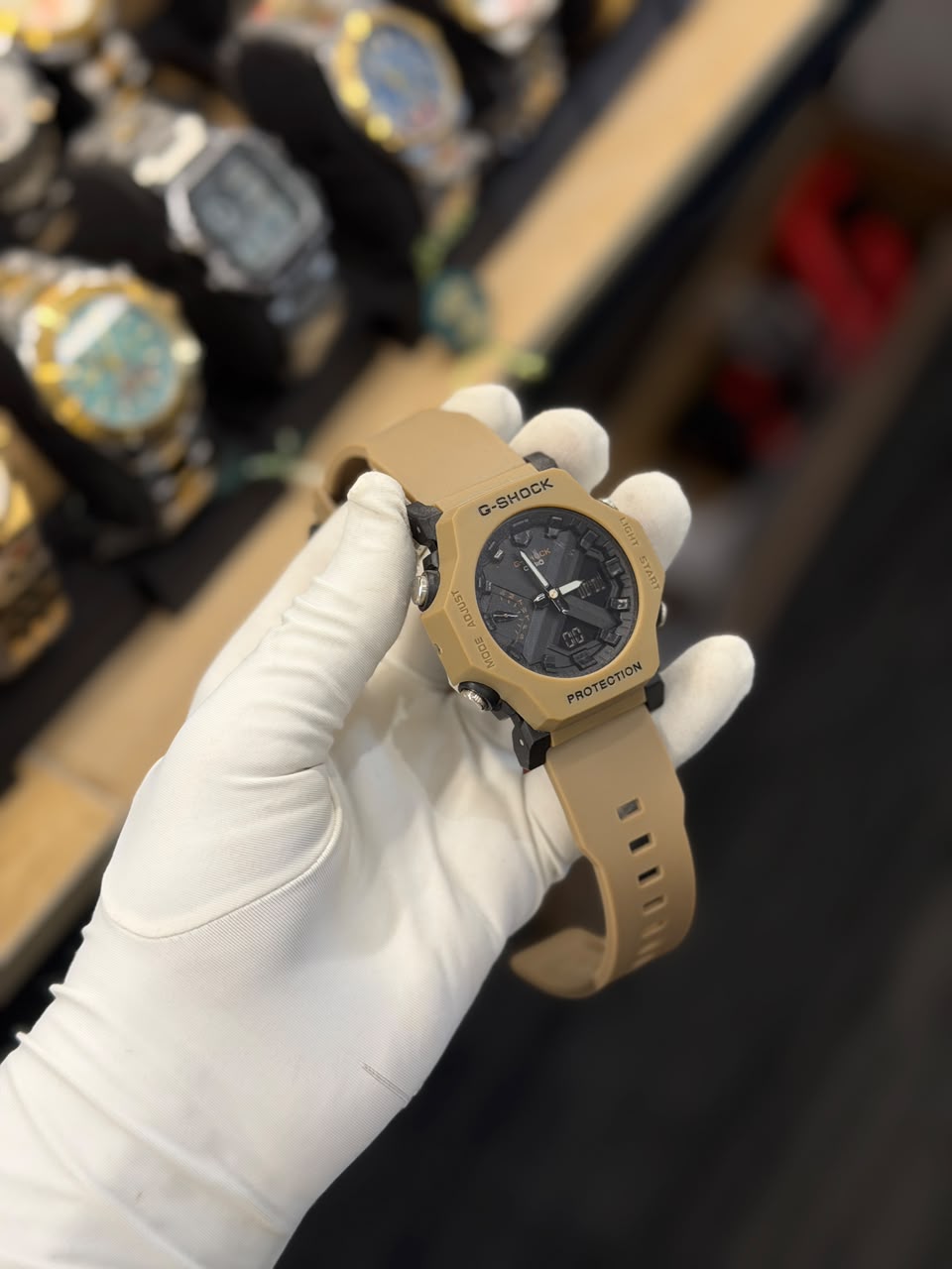 Rugged Analog-Digital Sports Watch