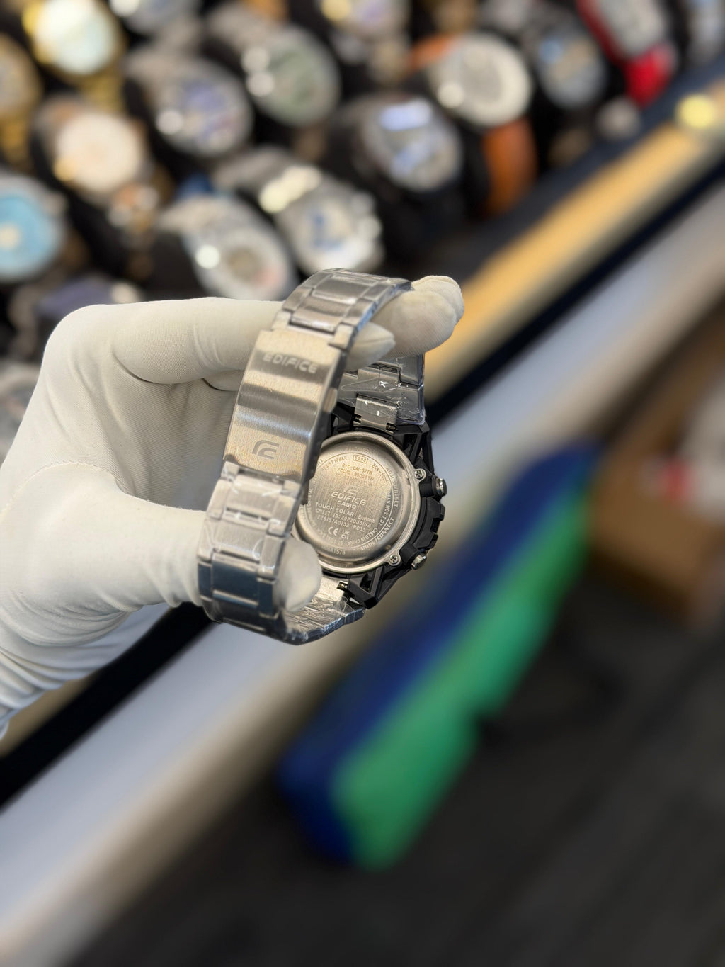 Premium Analog-Digital Chronograph Sports Watch with Stainless Steel Strap
