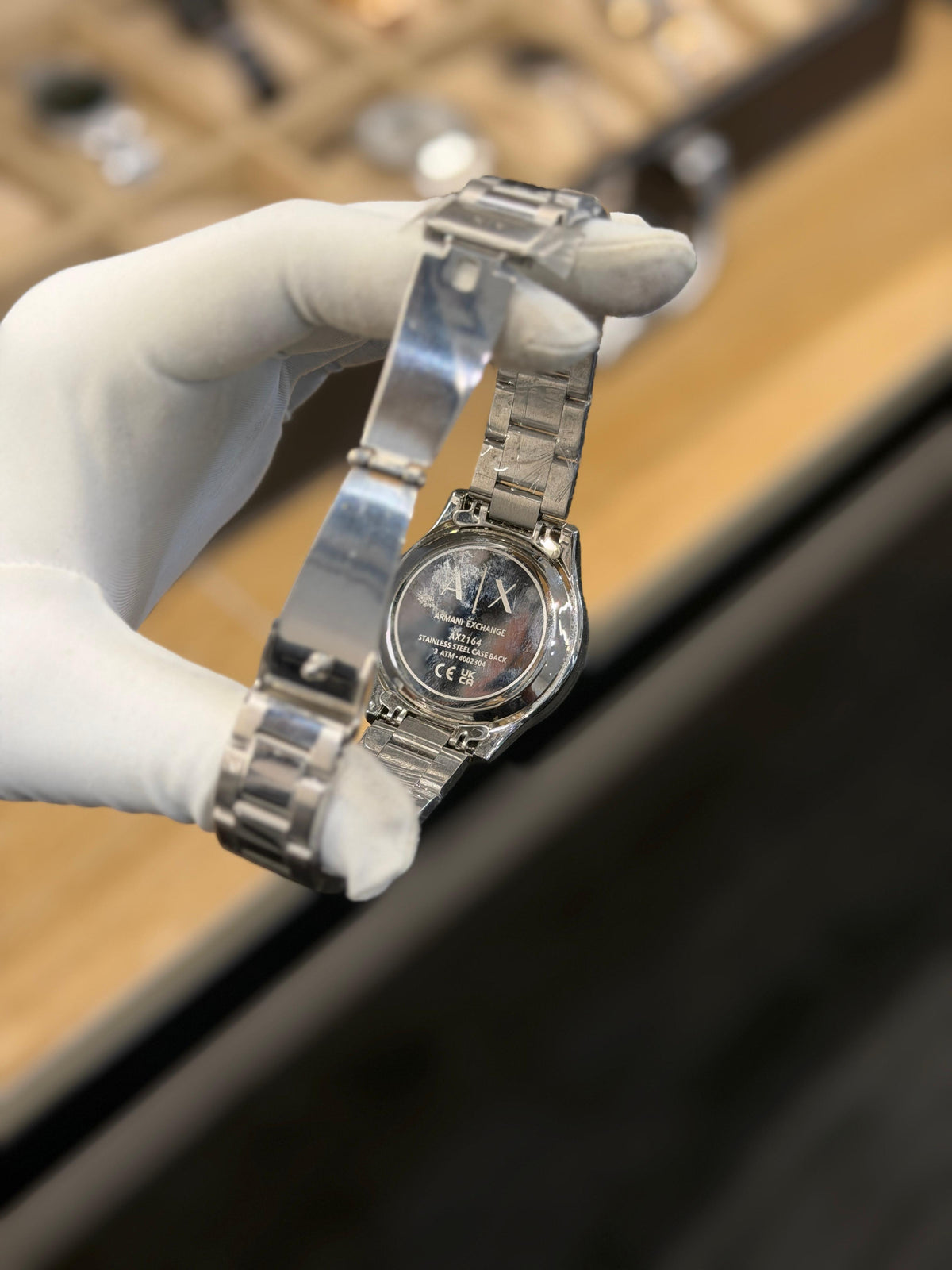 Luxury Silver Skeleton Dial Analog Automatic Watch – Gold Accent