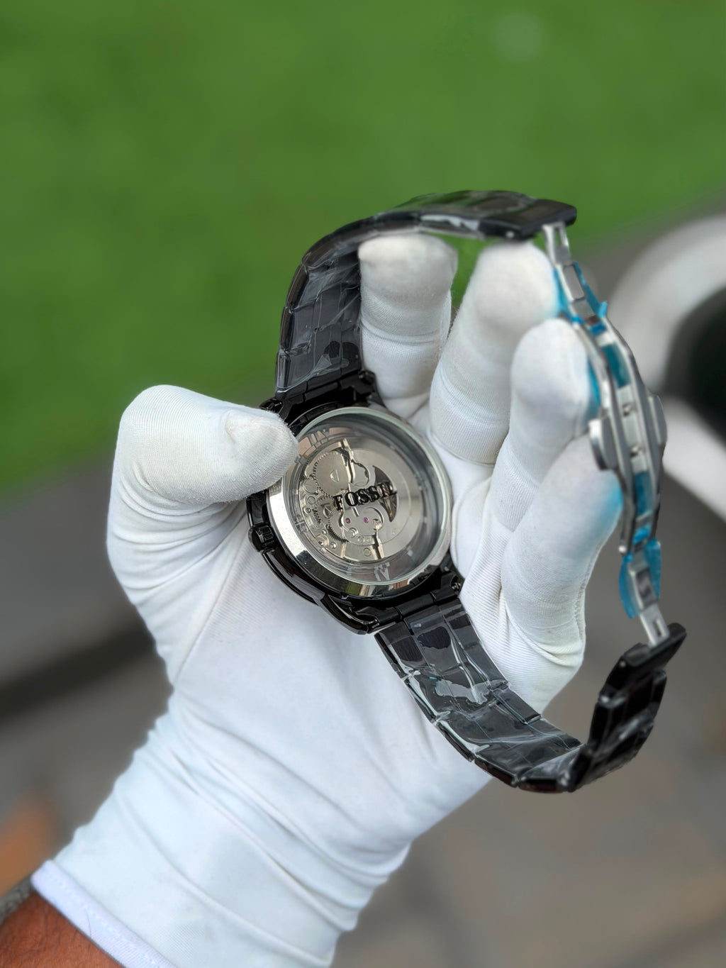 Analog Automatic Mechanical Wrist Watch for Men – Skeleton Dial Design, Classic Hand Wind Watch for Daily Wear, Business, Travel, and Casual Use
