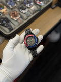 Men's All-Black Stainless Steel Automatic Watch | Black Dial Watch