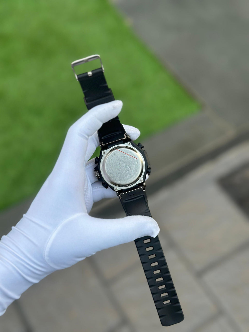 Men’s Analog-Digital Quartz Dual Display Wrist Watch