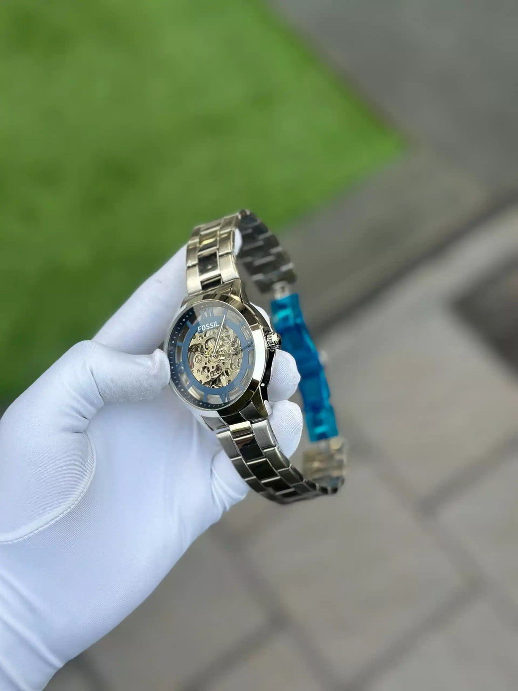 Analog Automatic Mechanical Wrist Watch for Men – Skeleton Dial Design, Classic Hand Wind Watch for Daily Wear, Business, Travel, and Casual Use