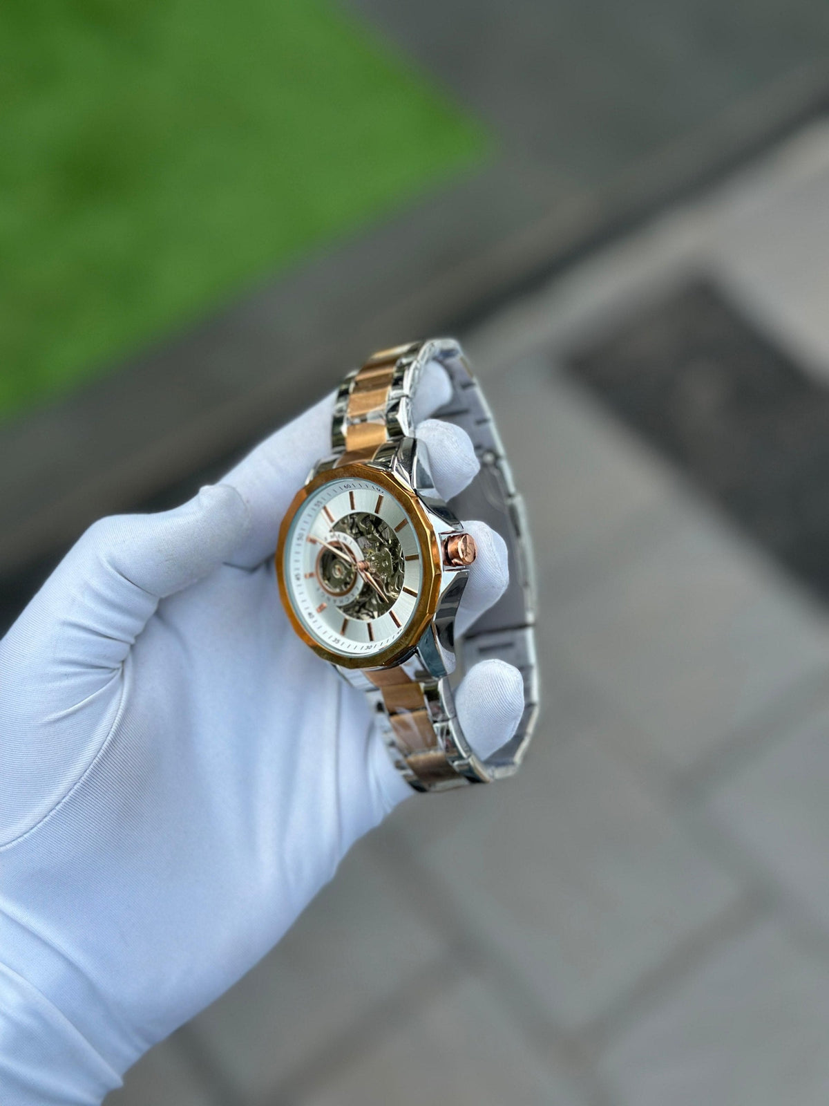 Men’s Analog Automatic Mechanical Wrist Watch