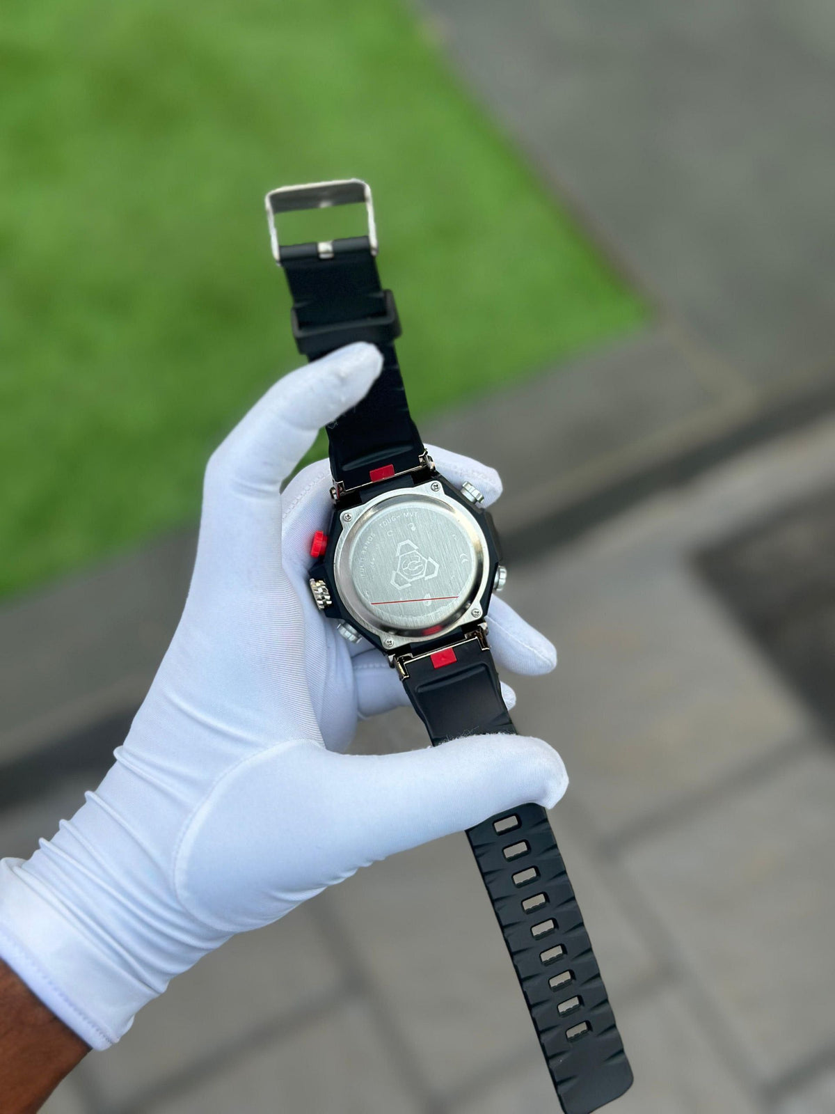 Men’s Analog-Digital Quartz Dual Display Wrist Watch