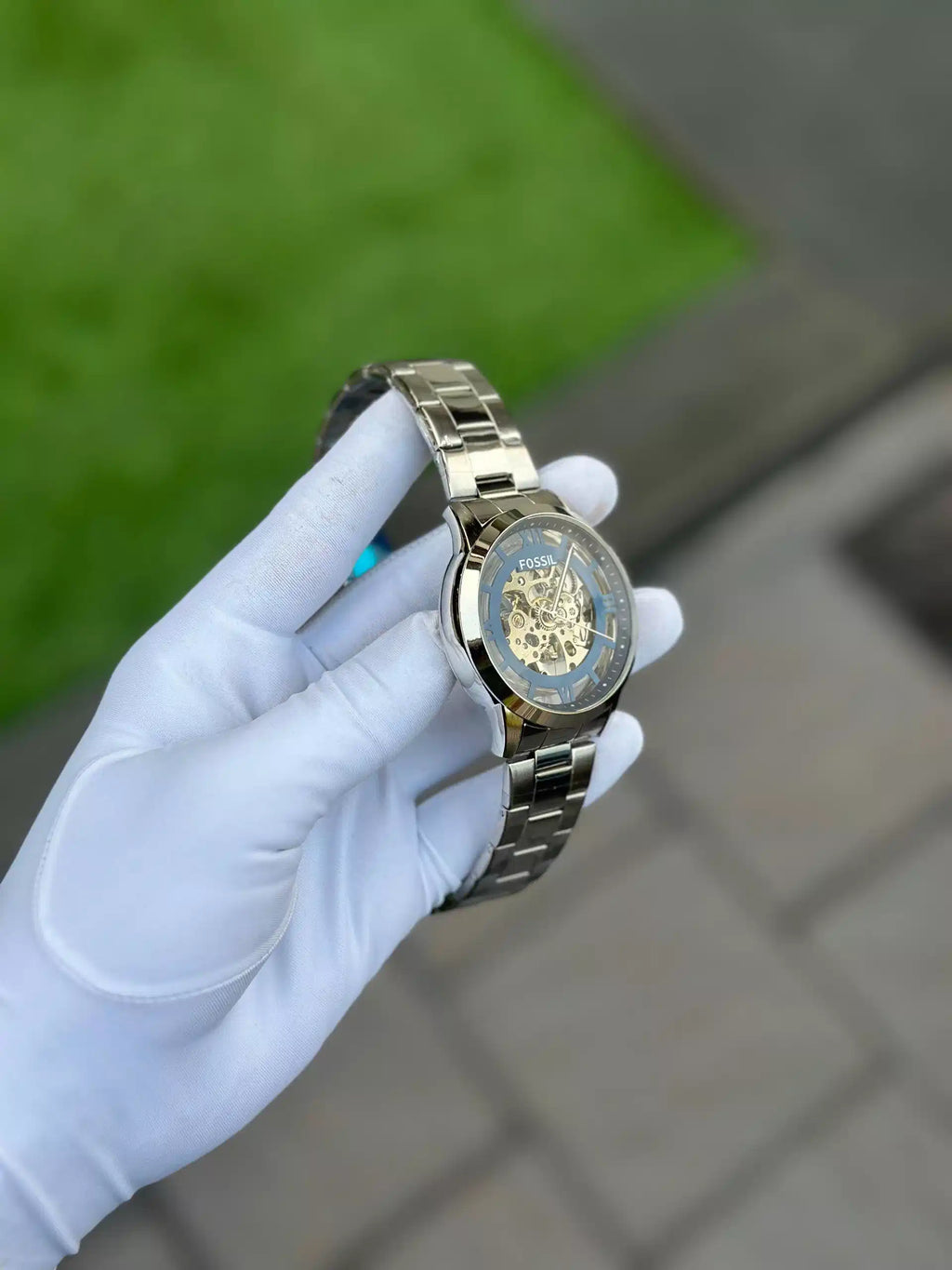 Analog Automatic Mechanical Wrist Watch for Men – Skeleton Dial Design, Classic Hand Wind Watch for Daily Wear, Business, Travel, and Casual Use